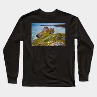 Three Cliffs Bay, Gower Long Sleeve T-Shirt